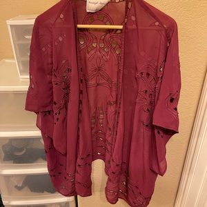 Beautiful Stories Dahlia Cutout from Anthropologie